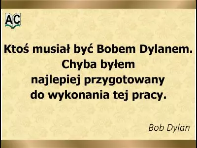 Bob Dylan o sobie