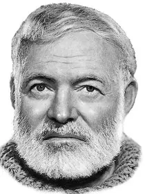 Ernest Hemingway, portret