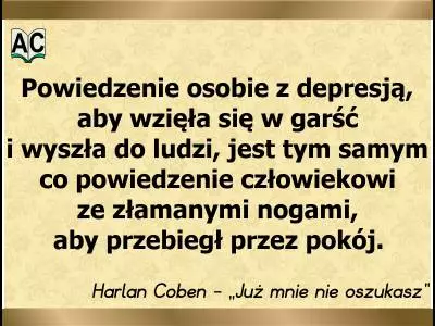 Harlan Coben, cytat z powieści