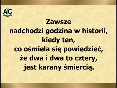 Zmienne wiatry historii.