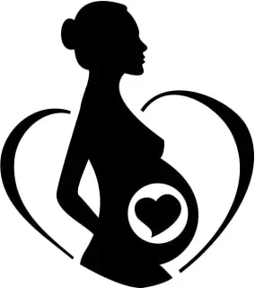 Kobieta w ciąży oczekująca dziecka